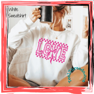 LOVE Checkered (pink)