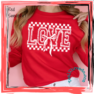 LOVE Checkered (white)