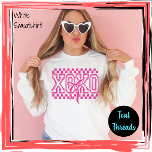 XOXO Checkered (pink)