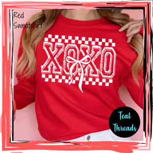 XOXO Checkered (white)