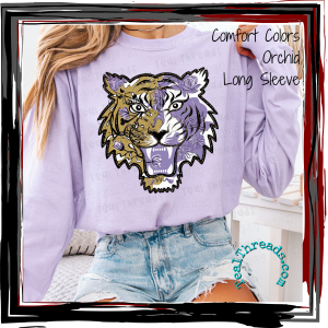 LSU Floral Tiger