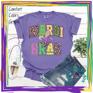 Mardi Gras Leopard