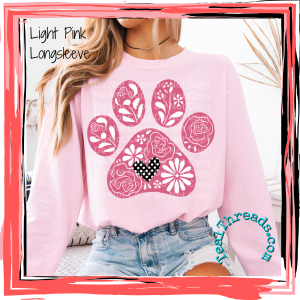 Valentine Paw Print