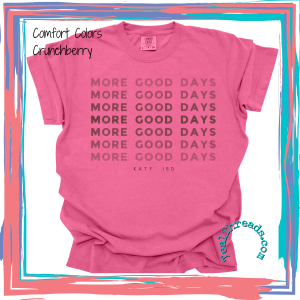 KISD More Good Days Stacked - brown