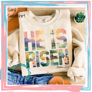 He is Risen Sunset