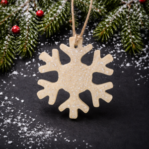 Snowflake Freshie