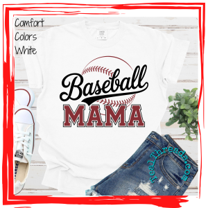 Baseball Mama Classic Script