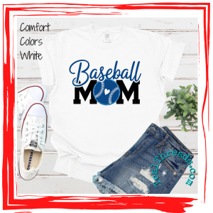 Baseball Mom Heart Ball