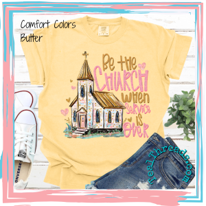 Be the Church When Service is Over