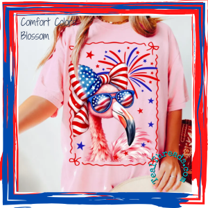 Patriotic Flamingo
