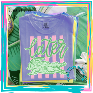 Later Gator Pink Stripes
