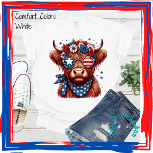 Patriotic Cow