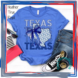 Bluebonnet Texas Stacked