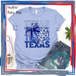 Floral Texas Stacked
