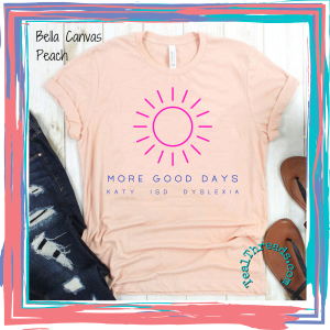 Dyslexia: More Good Days Sun - pink/blue