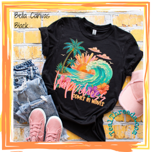 Happiness Comes in Waves Painted