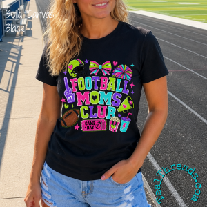 Football Moms Club Neon