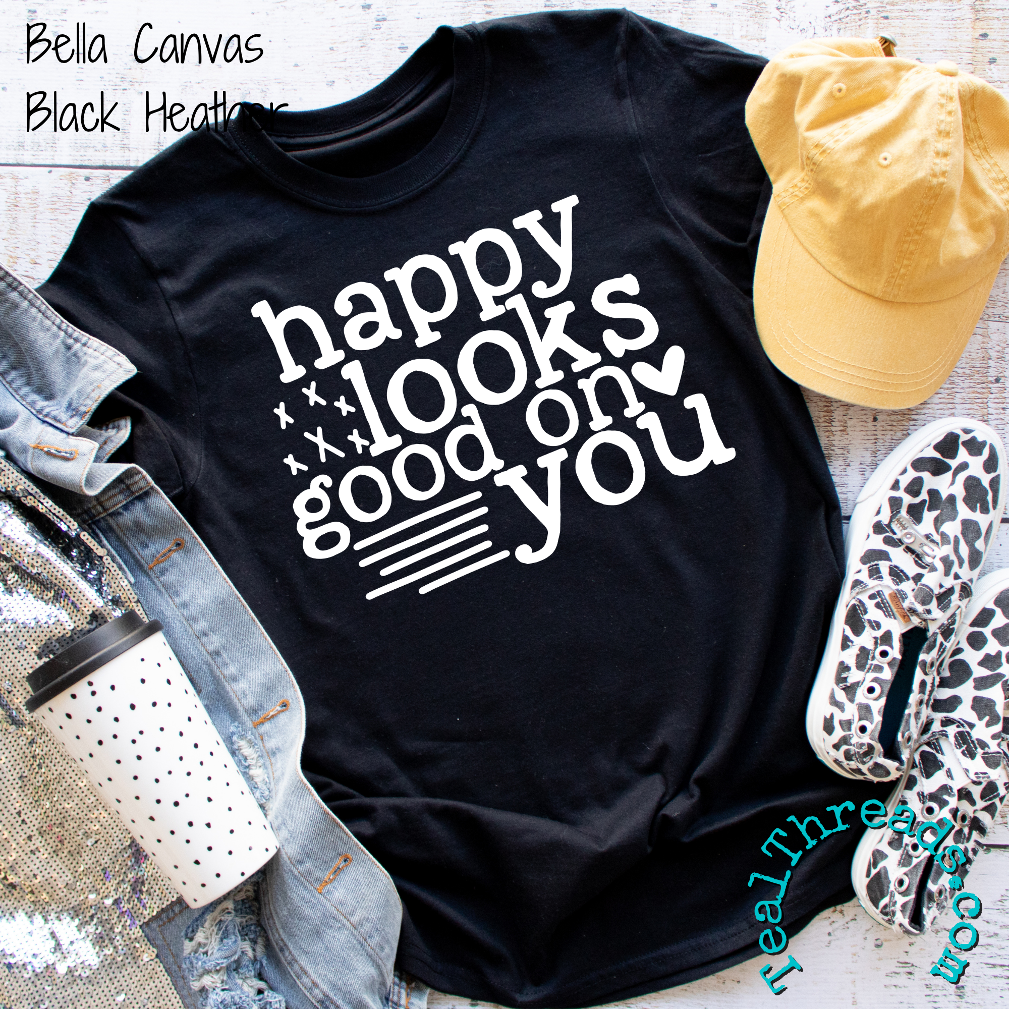 Happy Looks Good on You